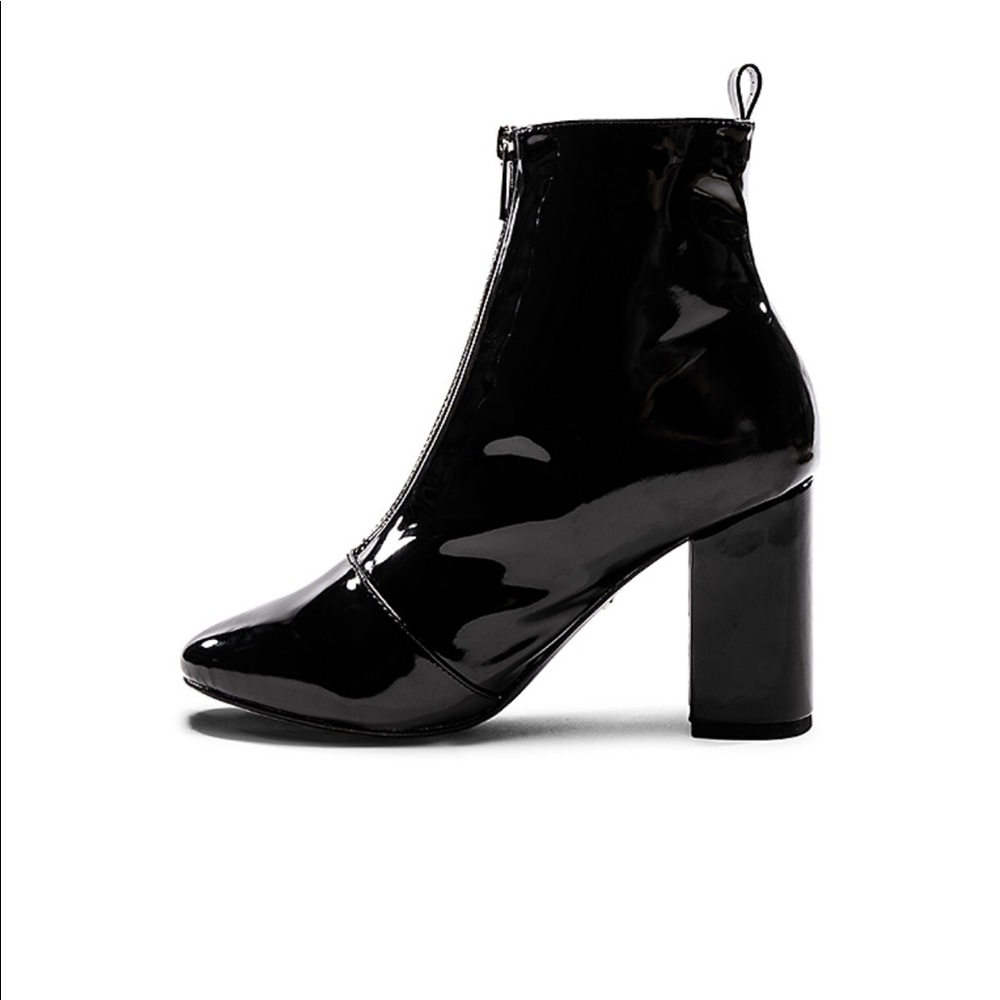 Belmont Patent Leather Booties